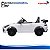 Carro Elétrico Infantil 6v Branco Controle Remoto Luz E Som Bateria Recarregável Até 30kg Certificado Inmetro - Imagem 10
