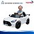 Carro Elétrico Infantil 6v Branco Controle Remoto Luz E Som Bateria Recarregável Até 30kg Certificado Inmetro - Imagem 11