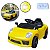 Mini Carro Elétrico Infantil 6v Amarelo Bateria Recarregável Luz Indicador Energia Até 30kg Para Crianças 3 Anos - Imagem 1