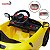 Mini Carro Elétrico Infantil 6v Amarelo Bateria Recarregável Luz Indicador Energia Até 30kg Para Crianças 3 Anos - Imagem 7