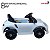 Mini Carro Elétrico Infantil 6v Branco Bateria Recarregável Luz Indicador Energia Até 30kg Para Crianças 3 Anos - Imagem 6