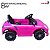 Mini Carro Elétrico Infantil 6v Rosa Bateria Recarregável Luz Indicador Energia Até 30kg Para Crianças 3 Anos - Imagem 6
