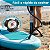 Prancha Stand Up Paddle Inflável 305x76x15cm Azul Remo Ajustável Bomba Manual Bolsa Transporte Kit Completo Até 130kg - Imagem 3