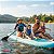 Prancha Stand Up Paddle Inflável 305x76x15cm Azul Remo Ajustável Bomba Manual Bolsa Transporte Kit Completo Até 130kg - Imagem 6