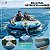 Boia Esportiva Inflável Rebocável 2 Pessoas 200kg Para Lancha Jet Ski Pvc Com Alça Para Praia Lago Rio E Mar - Imagem 8