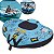 Boia Esportiva Inflável Rebocável 2 Pessoas 200kg Para Lancha Jet Ski Pvc Com Alça Para Praia Lago Rio E Mar - Imagem 1