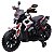 Mini Moto Elétrica Infantil 12v Branca Bateria Recarregável Luz Som Rodas De Apoio Carregador Bivolt Inmetro - Imagem 2