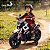 Mini Moto Elétrica Infantil 12v Branca Bateria Recarregável Luz Som Rodas De Apoio Carregador Bivolt Inmetro - Imagem 8