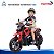 Mini Moto Elétrica Infantil 12v Vermelha Bateria Recarregável Luz Som Rodas De Apoio Carregador Bivolt Inmetro - Imagem 11