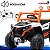 Carrinho Utv Elétrico Infantil 12v Branco Controle Remoto Bateria Recarregável Luz Som Até 30kg Inmetro Anatel - Imagem 8