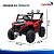 Carrinho Utv Elétrico Infantil 12v Vermelho Controle Remoto Bateria Recarregável Luz Som Até 30kg Inmetro - Imagem 3