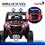 Carrinho Utv Elétrico Infantil 12v Vermelho Controle Remoto Bateria Recarregável Luz Som Até 30kg Inmetro - Imagem 5