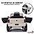 Mini Carro Elétrico Infantil Ram 3500 Rho 6v Branco Com Empurrador Bateria Recarregável Luz Som Até 30kg - Imagem 9