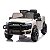 Mini Carro Elétrico Infantil Ram 3500 Rho 6v Branco Com Empurrador Bateria Recarregável Luz Som Até 30kg - Imagem 2