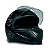 Capacete Moto Fechado GT Classic Preto Fosco com Viseira Cristal Tamanho 56 - FW3 - Imagem 1