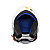 Capacete Moto Aberto X Open Italy Branco com Viseira Cristal Tamanho 60 - FW3 - Imagem 5