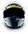 Capacete Moto Fechado GTN Super Dourado com Cinza e Branco com Viseira Cristal NarigueiraTamanho 56 - FW3 - Imagem 6