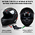 Capacete para Moto Fechado GTX Comfort Preto Fosco Com Óculos Interno e Viseira Cristal Tamanho 60 - FW3- CLONE VARIAÇÃO - Imagem 10