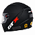 Capacete para Moto Fechado GTX Comfort Preto Fosco Com Óculos Interno e Viseira Cristal Tamanho 60 - FW3- CLONE VARIAÇÃO - Imagem 3