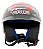 Capacete Aberto Moto FW3 X Open Up Fox Laranja Amarelo e Azul Com Óculos Solar Interno Fumê Viseira Cristal Tam 56 58 60 - Imagem 7