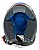 Capacete Aberto Moto FW3 X Open Up Fox Laranja Amarelo e Azul Com Óculos Solar Interno Fumê Viseira Cristal Tam 56 58 60 - Imagem 2