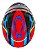 Capacete Aberto Moto FW3 X Open Up Fox Laranja Amarelo e Azul Com Óculos Solar Interno Fumê Viseira Cristal Tam 56 58 60 - Imagem 5