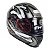 Capacete para Moto Integral Fechado GTX FOX Grafite Brilhante Com Óculos Interno Tamanho 56 58 60 - Fw3 - Imagem 2