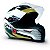 Capacete Moto Fechado GTN Super Dourado com Cinza e Branco com Viseira Cristal NarigueiraTamanho 56 58 60 - FW3 - Imagem 1