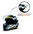 Capacete Moto Fechado GTN Super Dourado com Cinza e Branco com Viseira Cristal NarigueiraTamanho 56 58 60 - FW3 - Imagem 4
