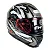 Capacete Moto Fechado GTN Fox Grafite Tamanho 56 58 60 Viseira Transparente Motociclista Masculino Feminino - FW3 - Imagem 2