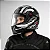 Capacete Moto Fechado GTN Fox Grafite Tamanho 56 58 60 Viseira Transparente Motociclista Masculino Feminino - FW3 - Imagem 6