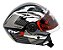 Capacete Moto Aberto X Open Up Fox Grafite com Oculos Solar Interno Fumê e Viseira Cristal Tamanho 56 58 60 - FW3 - Imagem 4