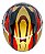 Capacete para Moto Aberto X Open Up Fox Dourado com Vermelho com Oculos Interno Viseira Cristal Tamanho 60 - FW3 - Imagem 7