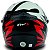 Capacete para Moto Fechado GT2 Branco e Vermelho Brilhante com Viseira Cristal e Narigueira Alta Tamanho 56 58 60 - FW3 - Imagem 6