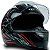 Capacete para Moto Fechado GT2 Branco e Vermelho Brilhante com Viseira Cristal e Narigueira Alta Tamanho 56 58 60 - FW3 - Imagem 4