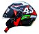 Capacete Moto Aberto X Open Up 43 Vermelho Verde com Oculos Solar Interno Fumê e Viseira Cristal Tamanho 56 58 60 - FW3 - Imagem 1