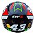 Capacete Moto Aberto X Open Up 43 Vermelho Verde com Oculos Solar Interno Fumê e Viseira Cristal Tamanho 56 58 60 - FW3 - Imagem 4