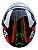 Capacete Moto Aberto X Open Up 43 Vermelho Verde com Oculos Solar Interno Fumê e Viseira Cristal Tamanho 56 58 60 - FW3 - Imagem 6