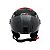 Capacete para Moto Aberto X Open Speed Preto com Vermelho com Viseira Cristal Tamanho 60 - FW3 - Imagem 5