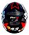 Capacete Moto Fechado GTX 43 Grafite com Oculos Interno Viseira Cristal e Narigueira Alta Tamanho 56 58 60 - FW3 - Imagem 4