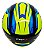 Capacete Moto Aberto  X Open Up Fox Amarelo com Azul e Oculos Solar Interno Fumê e Viseira Cristal Tamanho 60 - FW3 - Imagem 7
