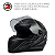 Capacete para Moto Fechado GT2 Preto Fosco com Viseira Cristal e Narigueira Alta Tamanho 56 58 60 - FW3 - Imagem 6