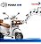 Mini Moto Elétrica Infantil Vespa Primavera 12v Branca Licenciada Com Luz Som Rodinhas Auxiliares Até 30kg - Imagem 9
