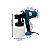 Pistola De Pintura Elétrica Pulverizadora 450w 110v Reservatório 700ml Jato Regulável Para Parede Madeira Móveis - Imagem 2