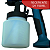 Pistola De Pintura Elétrica Pulverizadora 450w 220v Reservatório 700ml Jato Regulável Para Parede Madeira Móveis - Imagem 5
