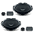 Kit Som Automotivo Hertz DSK 170.3 6,7 Pol 2 Vias 160W RMS Falante Para Carro Woofer Tweeter Áudio Automotivo - Imagem 6