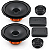 Kit 2 Vias Hertz DSK 165.3 6 Polegadas 160W RMS Alto Falante Automotivo Woofer Tweeter e Crossovers Som Alta Qualidade - Imagem 2