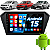 Kit Multimídia Android 15 Tela 9 Carplay Android Auto S Fio Gol Saveiro Voyage G7 G8 2016 até 2024 + Moldura Completa - Imagem 1