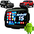 Kit Multimídia Android 15 Tela 9 Pol Carplay Android Auto S Fio Renegade 15 2016 2017 2018 2019 2020 + Moldura Completa - Imagem 1