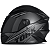 Capacete Pro Tork R8 Integral Preto Fosco Com Cinza Grafite Viseira Fumê Tamanho 56 Uso Urbano Moto Masculino Feminino - Imagem 1